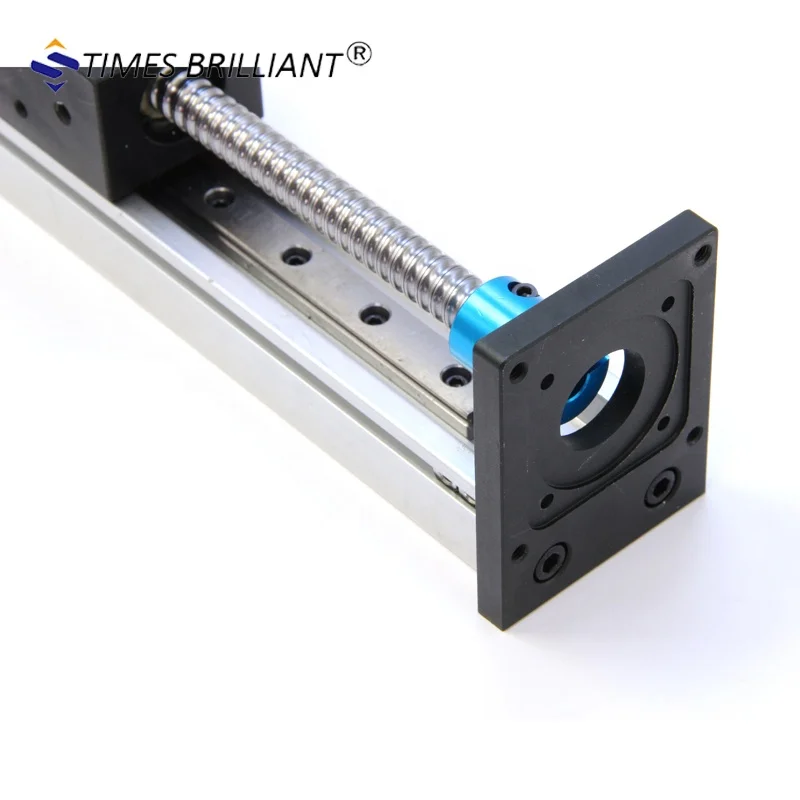 Low shipping cost 800mm stroke customized ball screw motorized linear guide rail for cnc machine horizontal or vertical usage