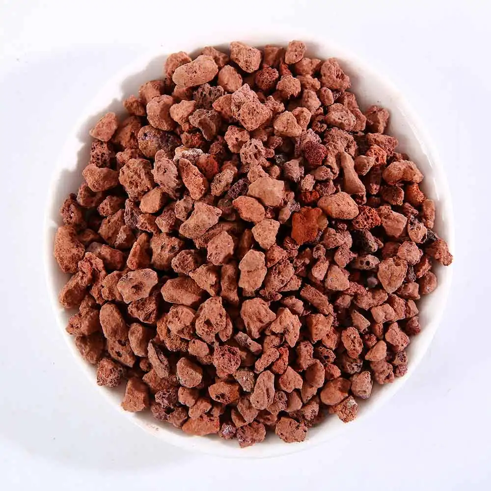 Volcanic stone powder for soil improvement