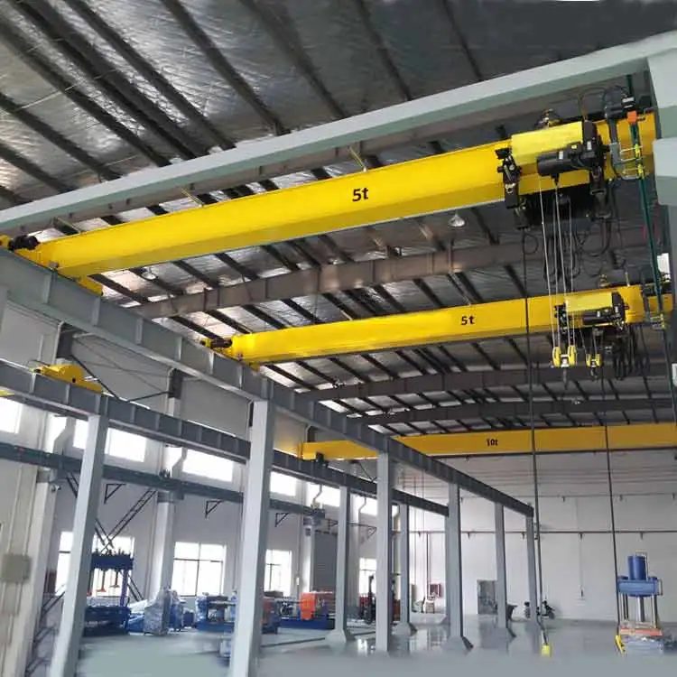 
low headroom european type 10 ton bridge overhead crane 