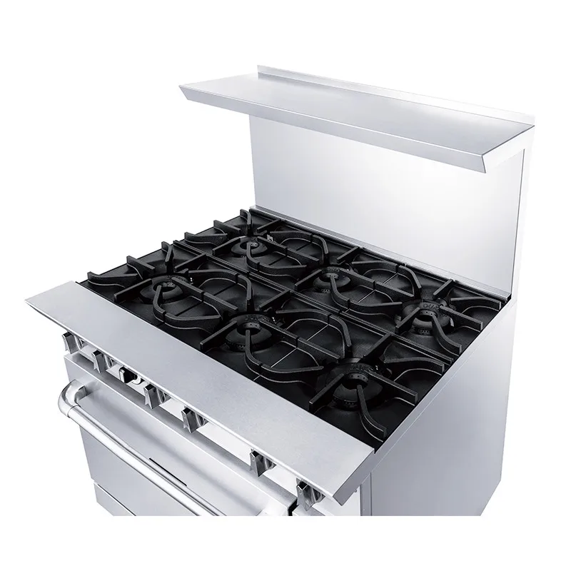 Hot Plate with Oven Stainless Steel Equipment Combined Gas Oven With ETL Certificate Approval USA Market Distributor Price