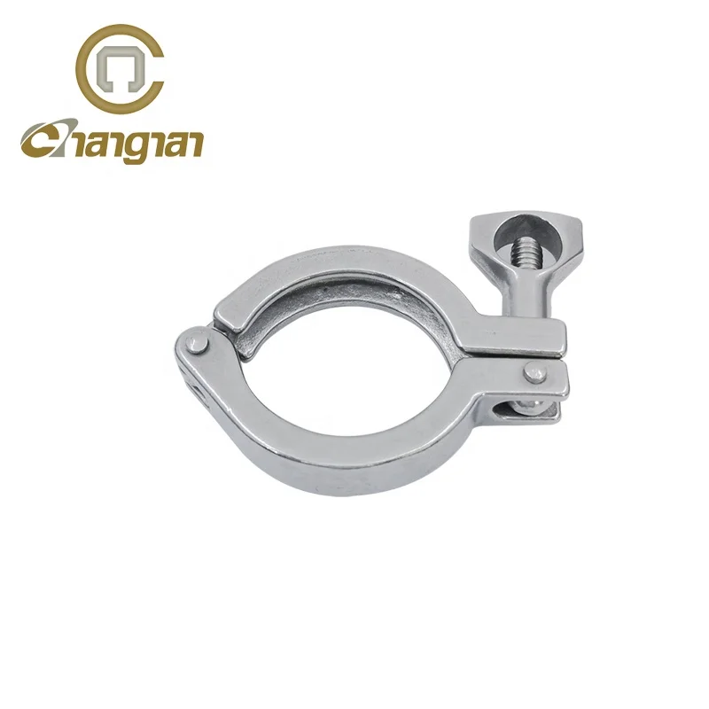 Stainless steel 304 13mhhm 50.8mm heavy duty clamp with single pin