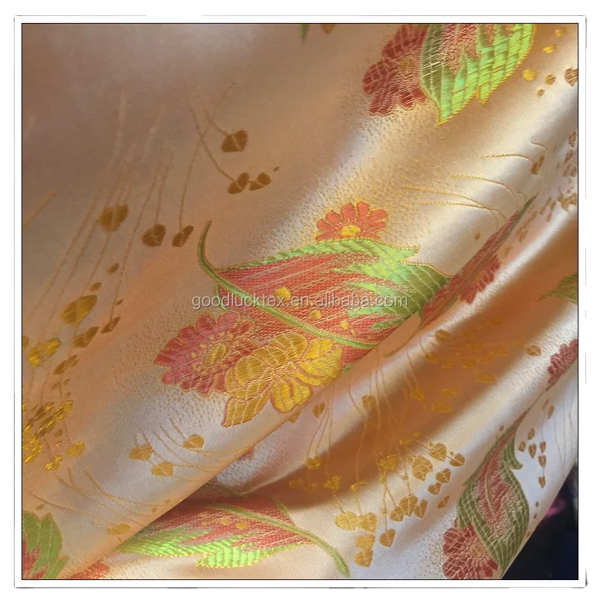Chinese Style Silk Brocade Jacquard Fabric