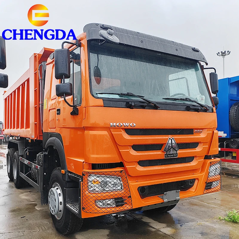 Howo 6x4 tipper trucks 10 wheels 30 ton camion benne occasion for Africa for low price