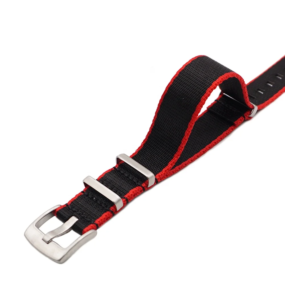 2019 Fashion Personality Seatbelt Nato Strap 20mm 22mm  Nylon Watch Strap