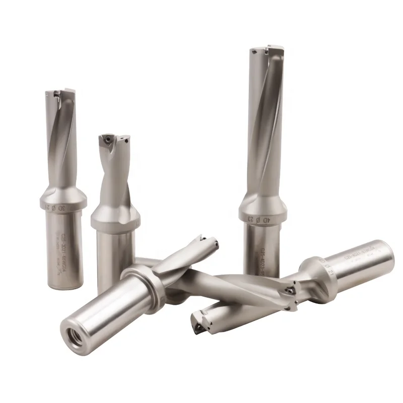 Drill tools high speed WC /SP indexable insert U drill 2D 3D 4D 5D U drills for cnc