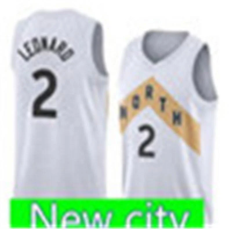 
High-quality 10 DeMar DeRozan 15 2 Kawhi Leonard embroidered basketball Jerseys 