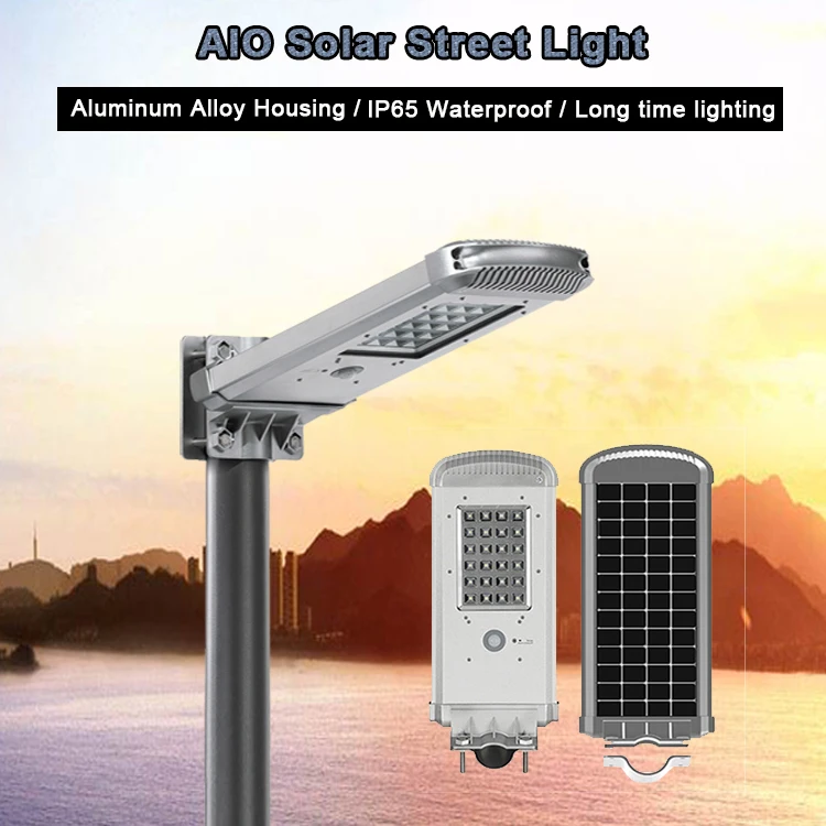 LED Outdoor Lighting Solar Street Light Integrated Type
