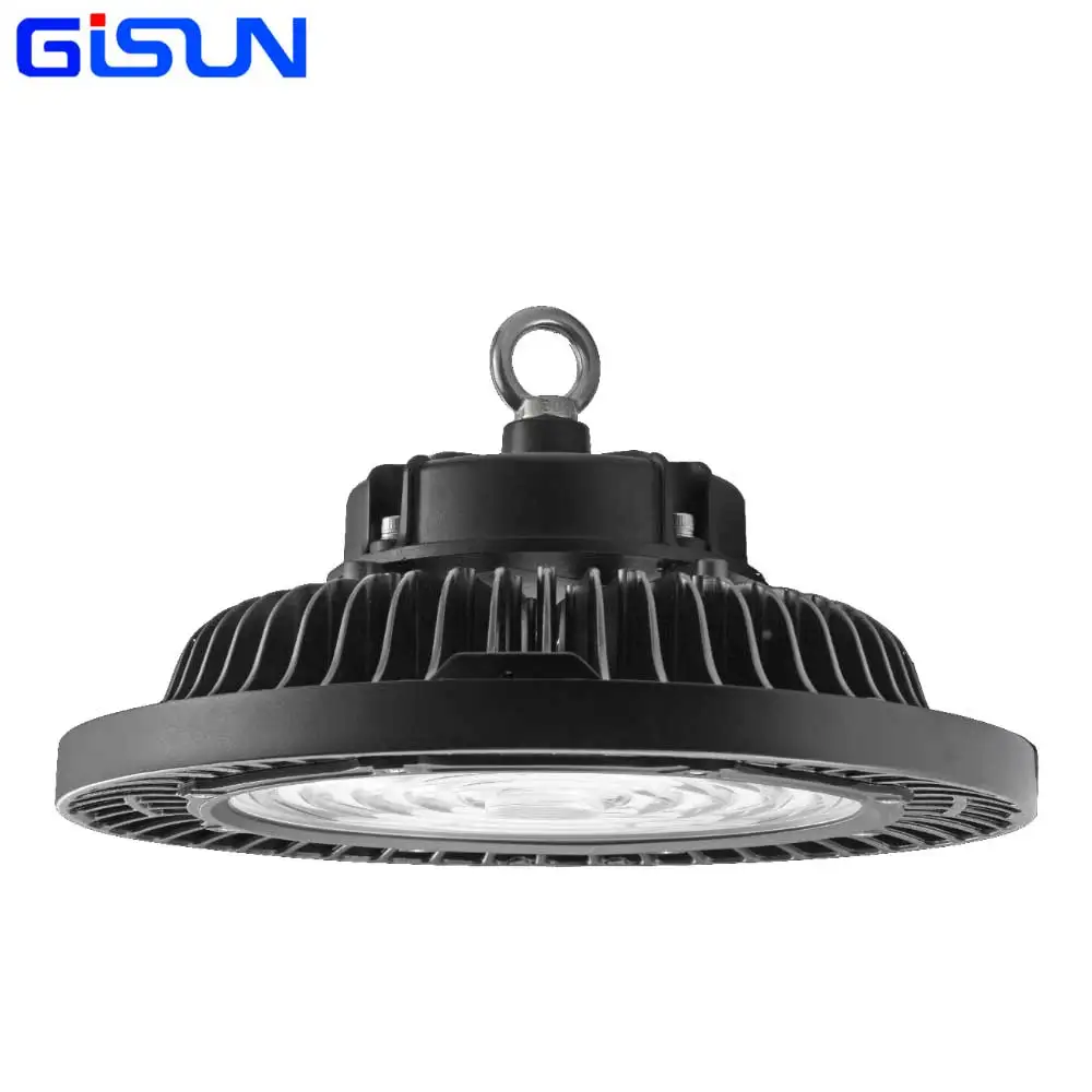 GISUN High Bay 150w Led Ufo Die-cast Aluminum Ufo Highbay Light Fixture Warranty 5 Years