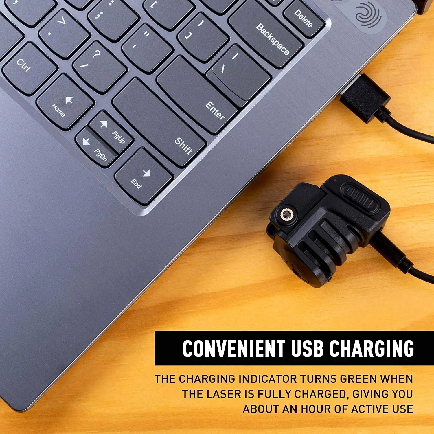 rechargeable tactical <5MW blue dot laser sight