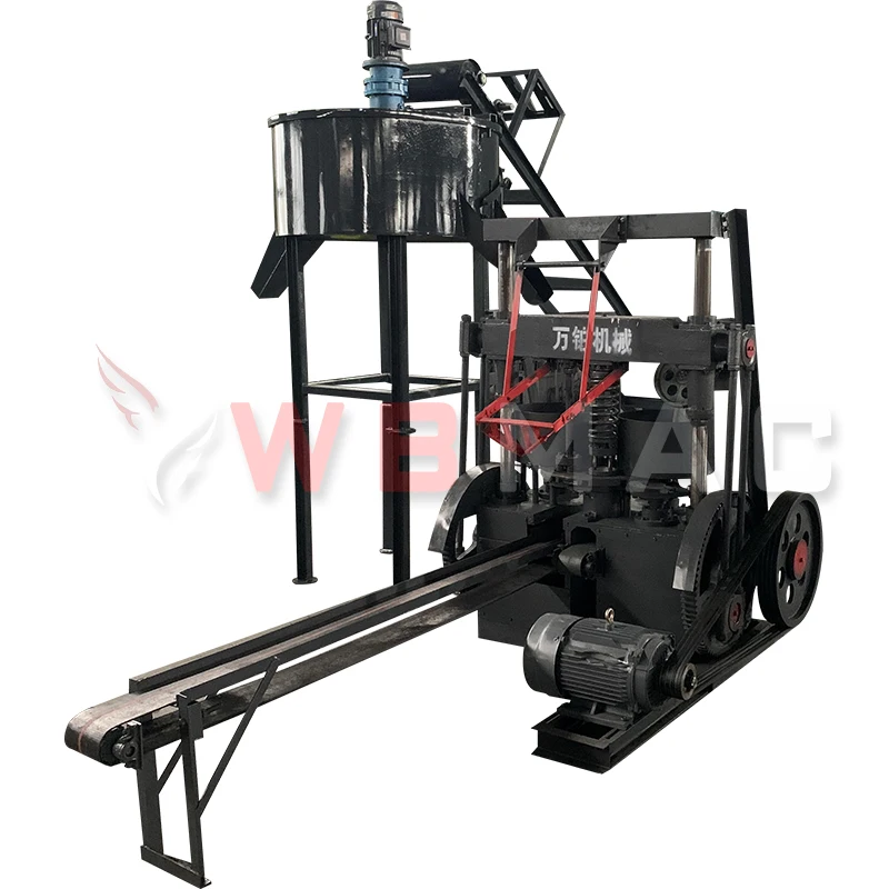 Competitive Price shisha hookah coal carbon powder press machine Honeycomb Coal Briquettes Production Line