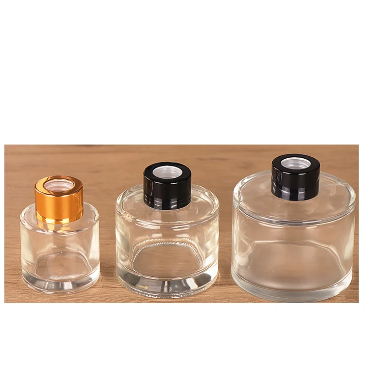 50ML 100ML 120ML 150ML 200ML Round Shape Empty Reed Diffuser Bottle