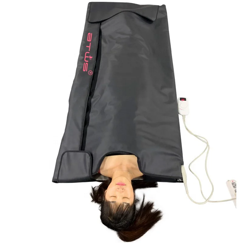 Low EMF Sauna Blanket Slimming therapy heating body wrap blanket For Detox