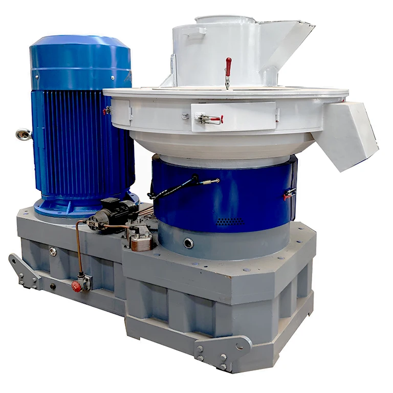 XGJ560P  Biomass pellet making sunflowers seeds husk  ring die pellet machine