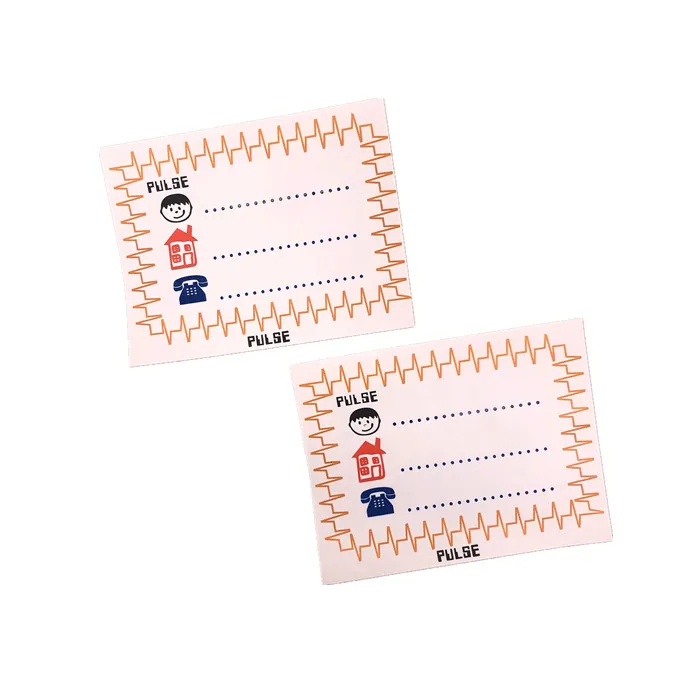 Экологичная этикетка для мытья бумаги на