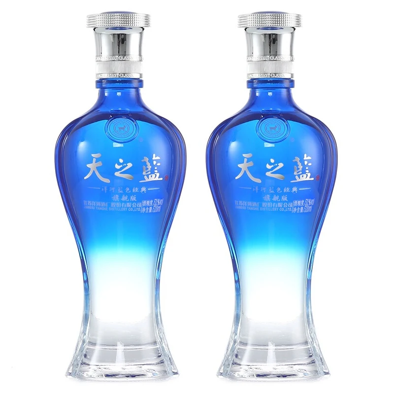 Hot Sale Yanghe 52%vol 520ml 6 Bottle White Wine Strong Aromatic White Spirit Liquor Gift Set