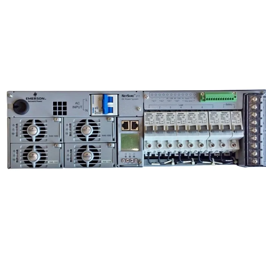 EMERSON NetSure NET211 C46-S1 80AMP 4 refifer R48-1000 система питания