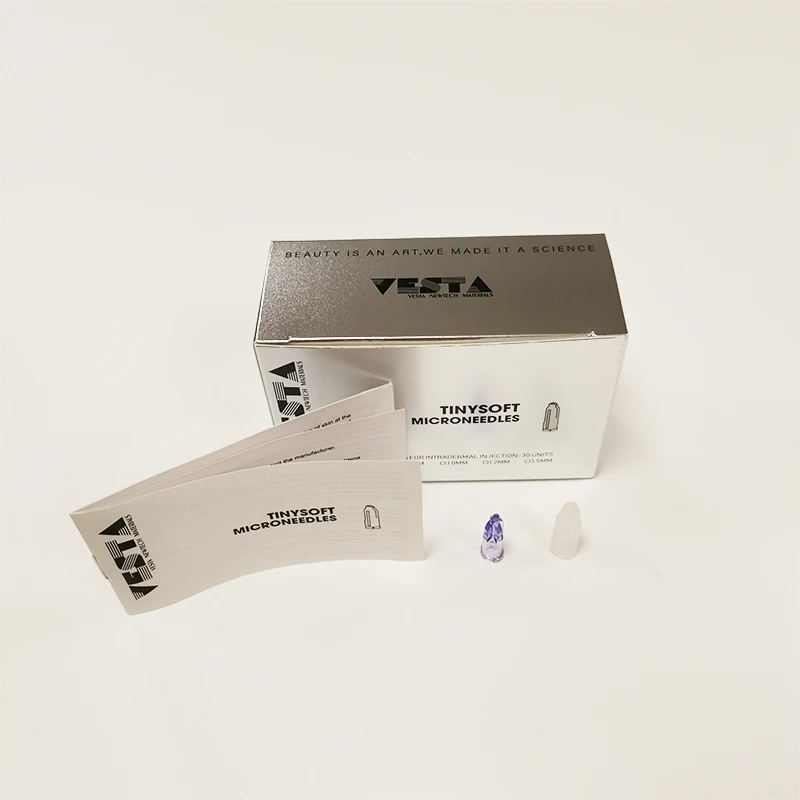 0.6mm 34g Agujas Nanosoft New 3pins Meso Nano Needles 0.6mm Agujas Nano Soft Microneedles Microagujas Nanosoft