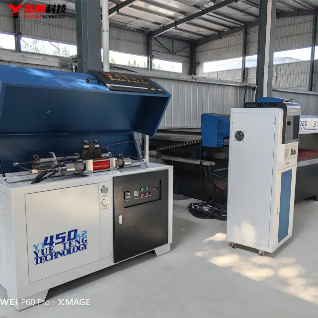 Glass water cutting machine with water knife for digging, punching, cutting and shaping blocks in one go to improve efficiency