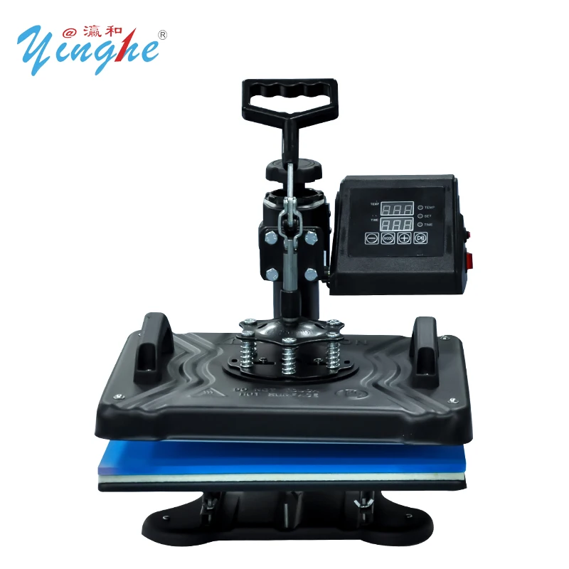 Hot Selling 8 in 1 Multi-Functional Use 29*38cm Manual Heat Press Machine Transfer Printing  T-Shirt Mug Pen Cap Plate Machine