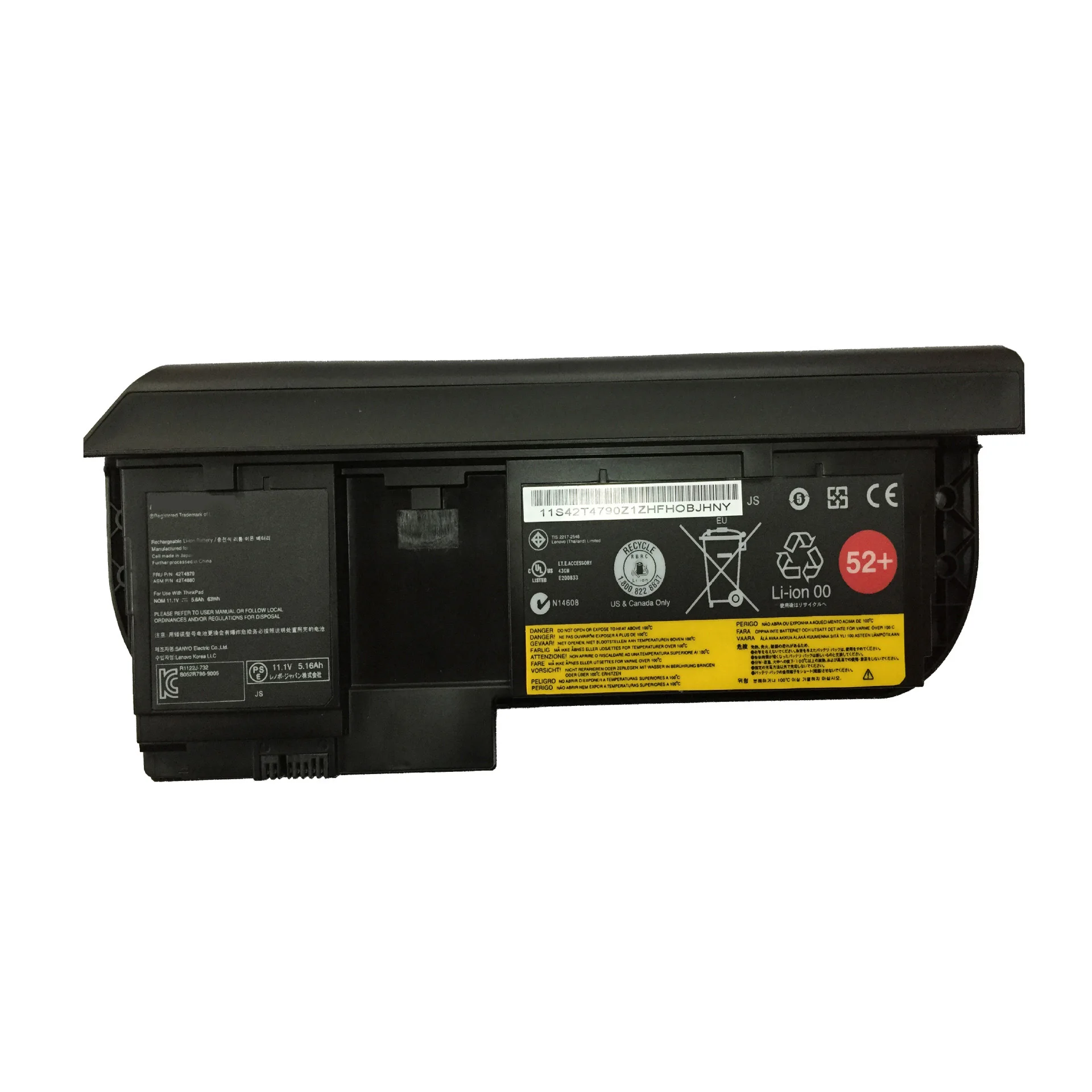 
11.1V 63Wh 5600mah X220T New Laptop Battery for Lenovo Thinkpad X220T 42T4879 42T4881 45N1096 45N1098 45N1720 45N1097 45N1099 