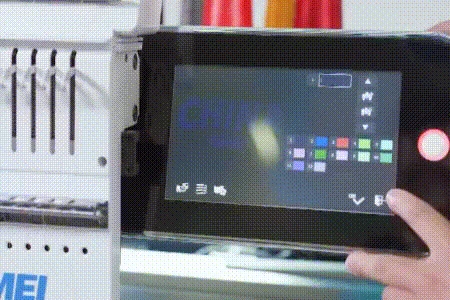 OEM price single head computerized embroidery machine logos embroidery and sewing machines