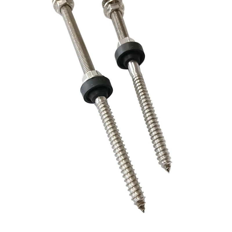 Corigy Solar Panel Roof Racking Solar Mounting Systems Solar Hanger Bolt for metal roof L foot