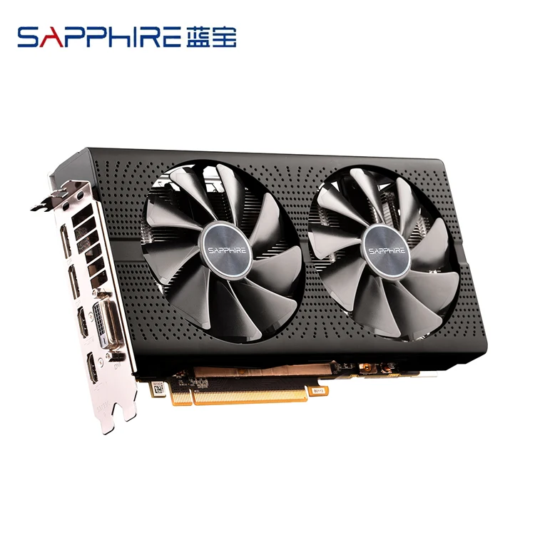Cheapest Factory Price Used AMD RX 580 8GB DDR5 Sapphire Radeon RX 570 Graphic CardHot sale products