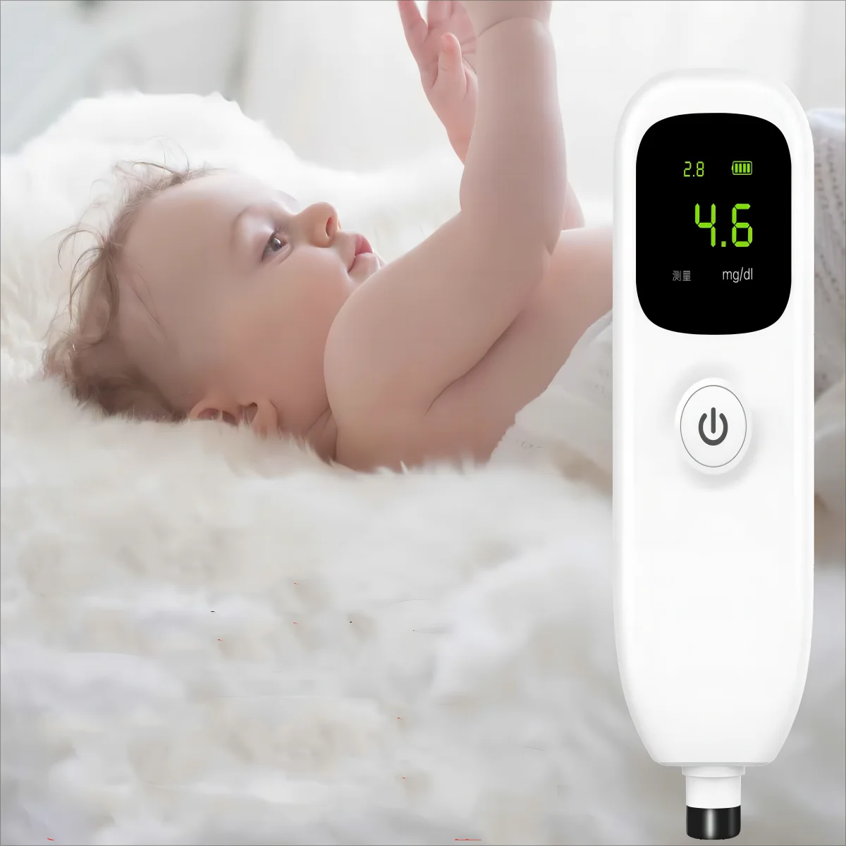 Neonatal Transcutaneous noninvasive total Bilirubin meter Jaundice detector