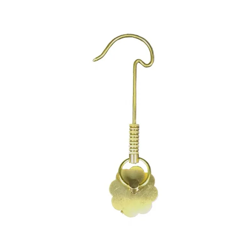 
Birdcage Handle Hook Brass Hook Plate Cage Hook White-eye Cardinal Square Cage Accessories 