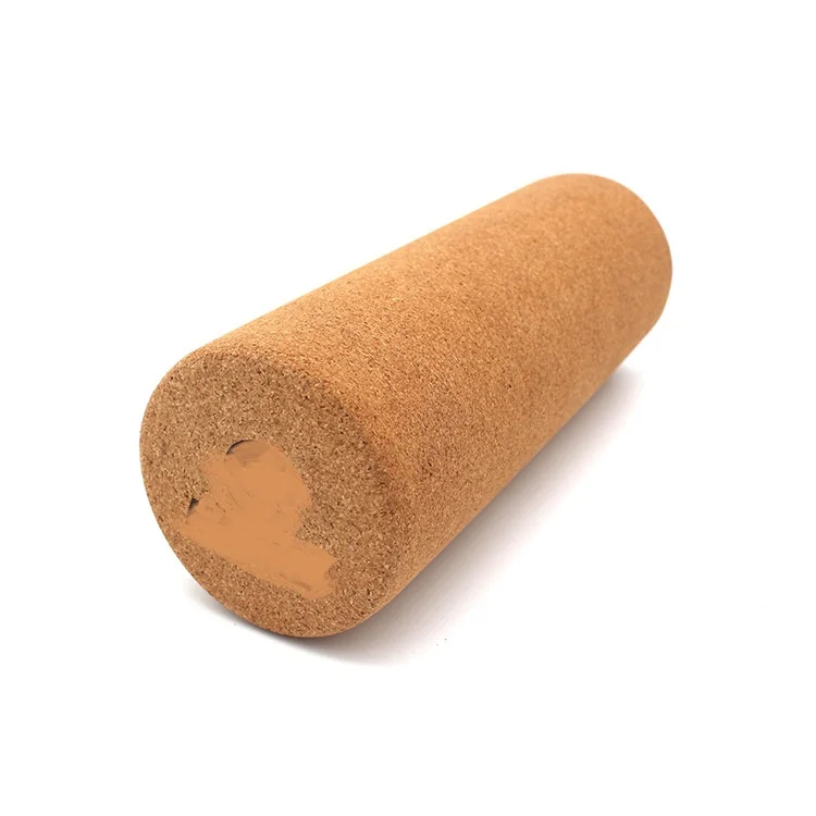 cork yoga roller, foam roller
