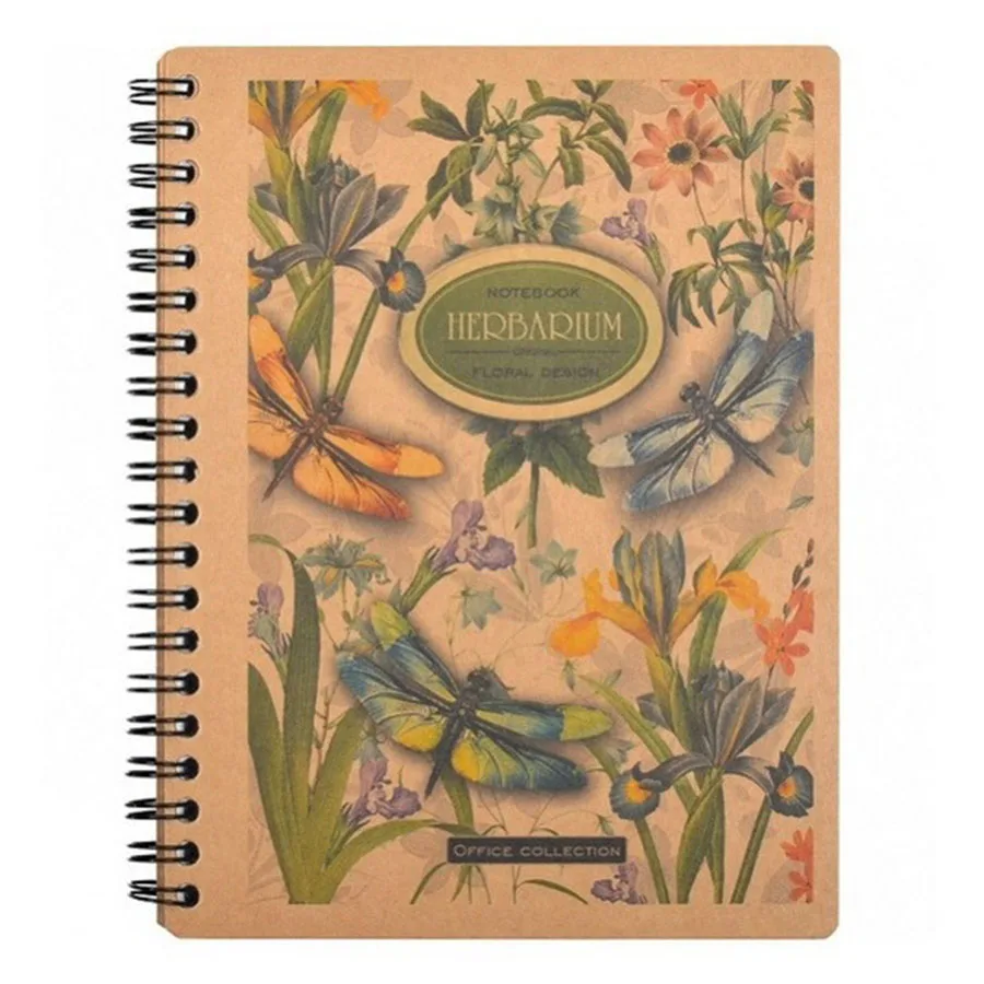 Cheap low price custom kraft paper printing notebook