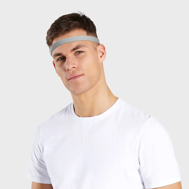 High Elastic Non-Slip Silicone Sports Headband Cotton Antiperspirant Band Spring Summer Yoga Fitness Dry Fine Sports Headband