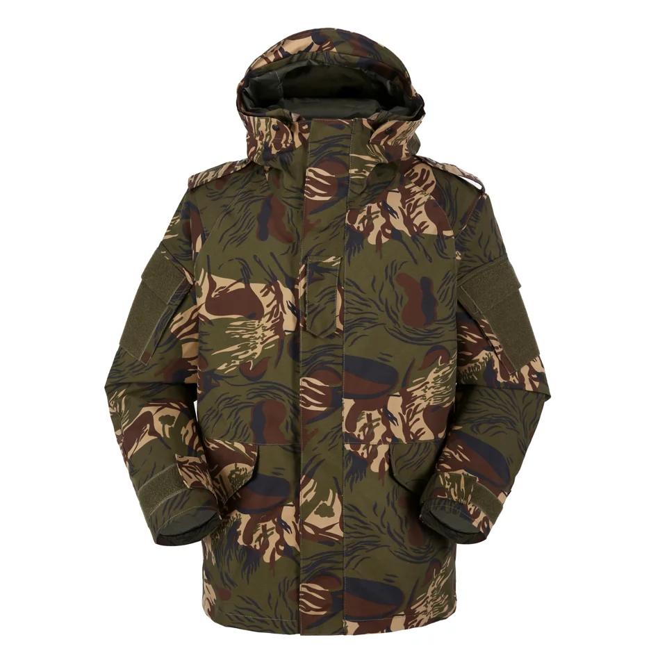 customized factory supplier windproof camouflage combat tactical dress winter jacket