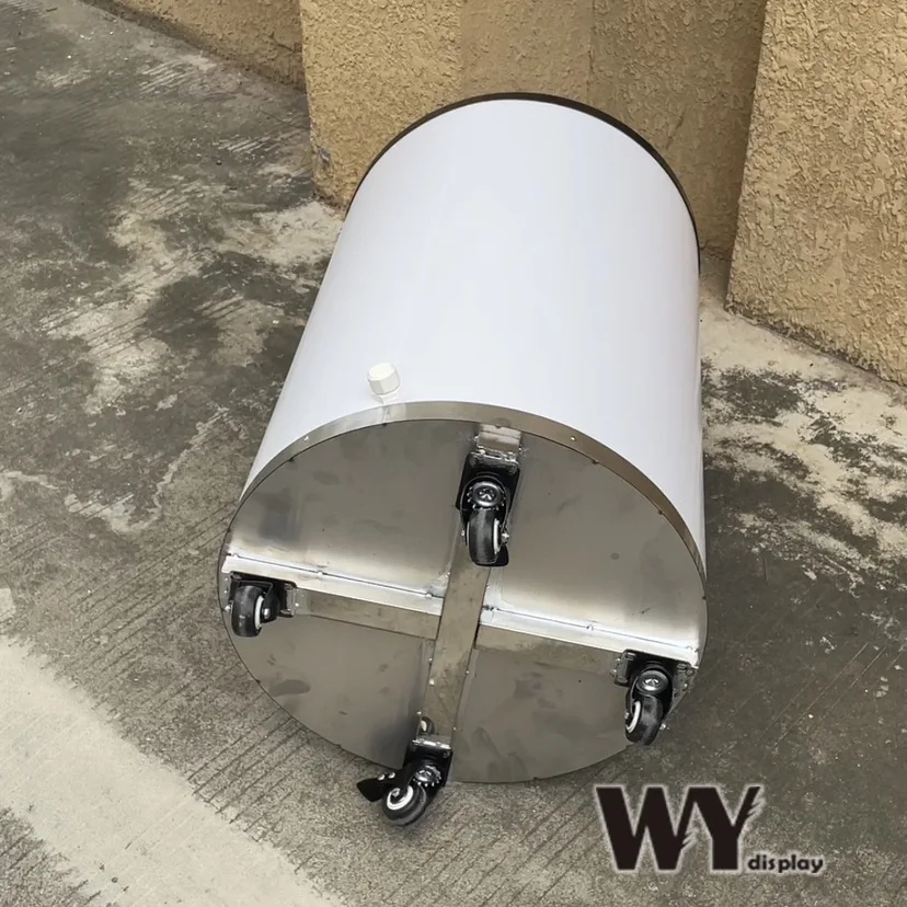 DD3348  Full Print Wine  Ice Storage Holder Beverage Tub Metal Galvanized Tin Pail Beer Ice Bucket for Parties