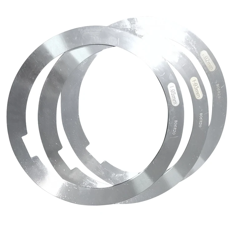 
customizable tungsten carbide circular knife slitting machine gasket 