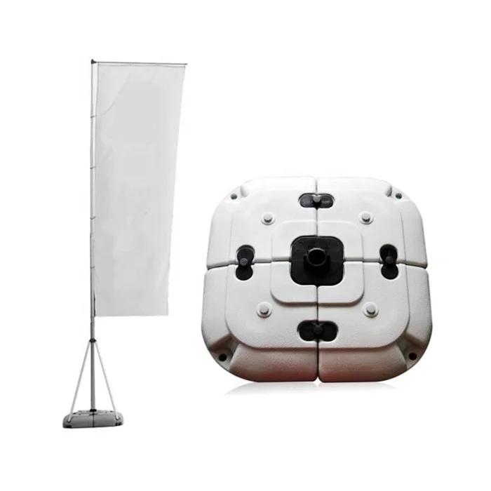 5m waterbase flagpole for banner display 7m 10m water injection flag banner stand beach flag pole