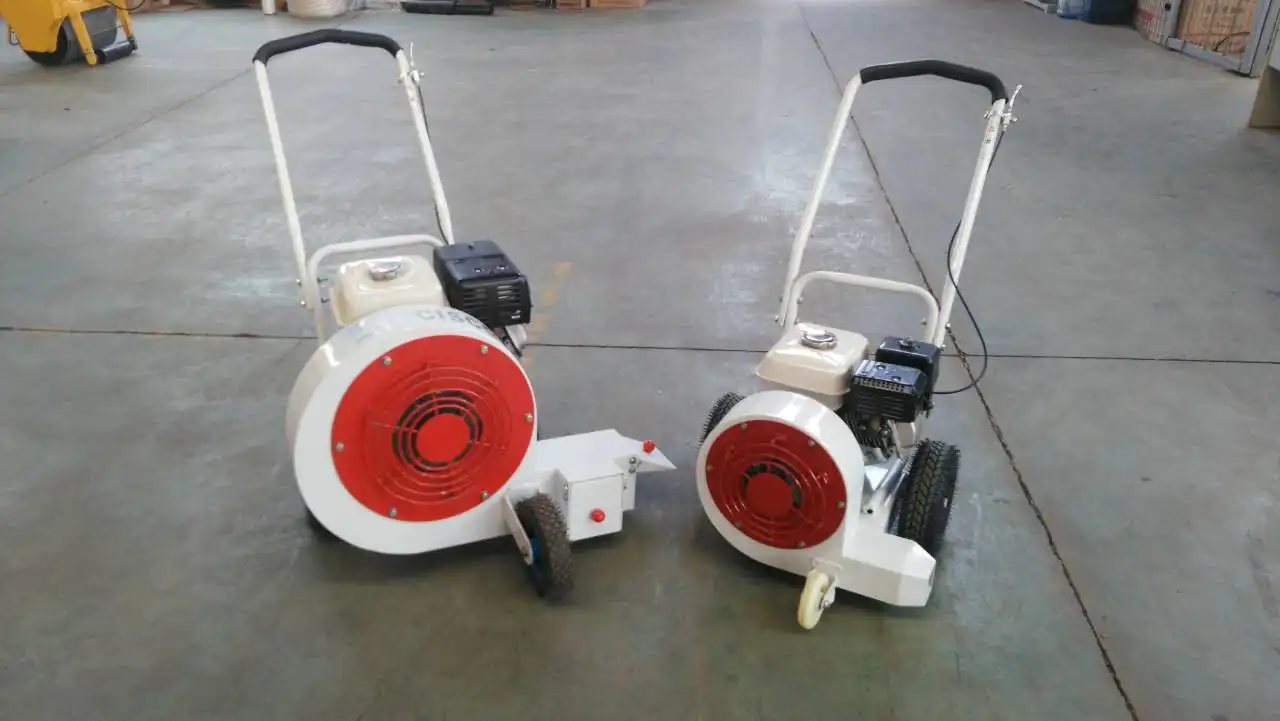 Portable Four-stroke Snow Blower Property Road Hand-push Type Leaf Dust Blower  Road Cleaning Blower