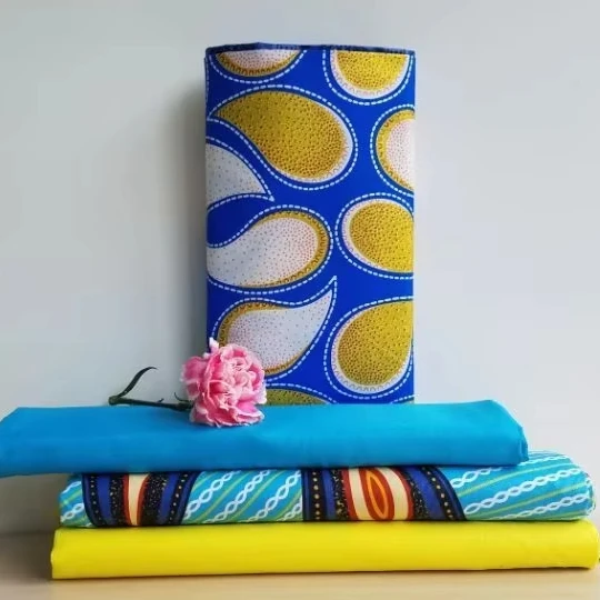 2024 popular sale African wax print fabric African clothing fabric
