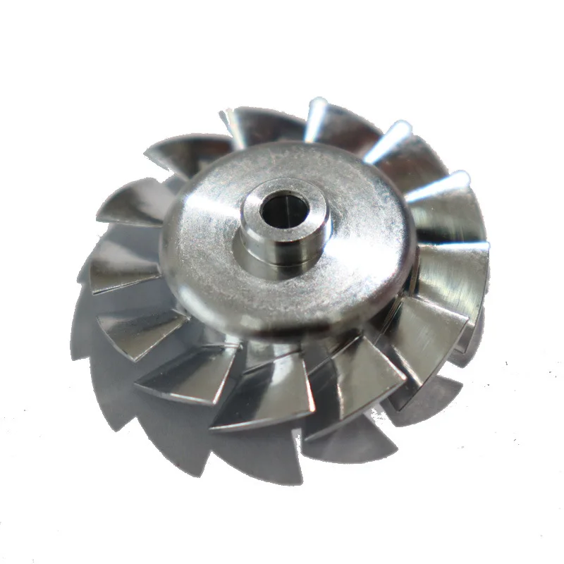 Wholesale Blowers impeller aluminium alloy stainless steel titanium alloy five sided machining good quality Impeller
