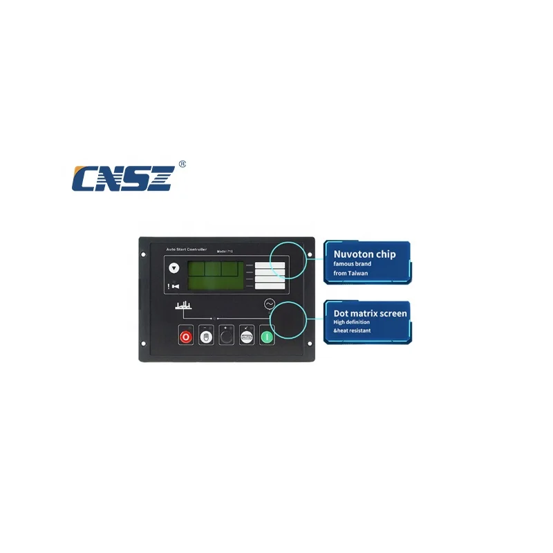 Automatic Controller DSE710 replace Original DSE 710 for Diesel generator set self-starting 15 kW 10KW control panel