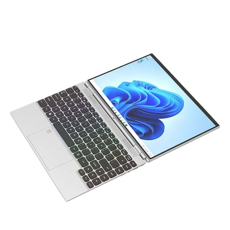 Wholesale 14inch touch screen folding laptops N5105 brand new Quad Core 4 Thread 2.0Ghz business laptop tablet 2 in 1