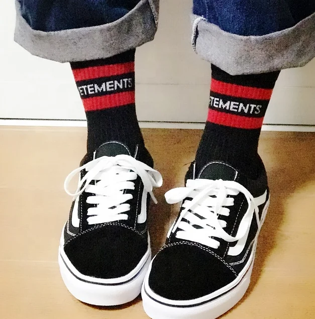 
Custom Design Printed Logo Fashion Jacquard Socks Tube Sock Custom Socks Men 