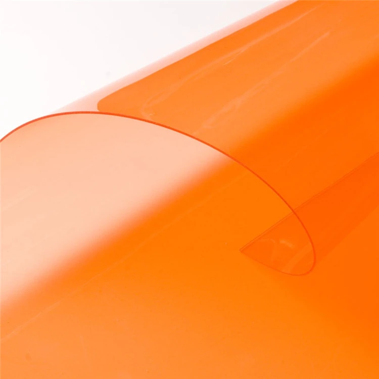 
High Quality Colored Super Clear Pvc Film For Raincoat 