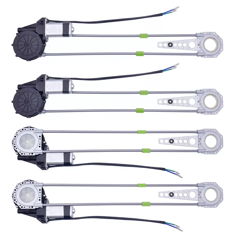 Universal Auto parts 4 Door Lift Regulator Car Power Window Switches Kits