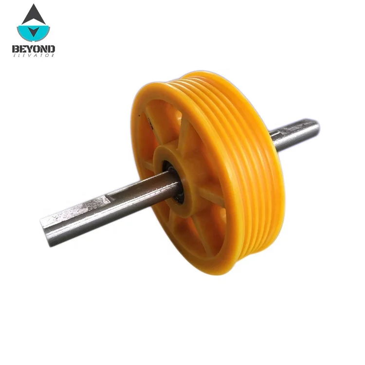 Elevator pulley deflector sheave / counterweight sheave/ car top wheel/IRON/NYLON