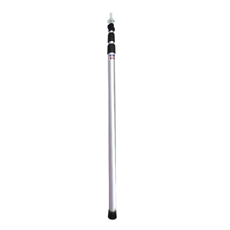 90-230cm dia 30mm/25mm/21mm silver adjustable aluminum camping tent poles aluminum telescopic pole for canopy