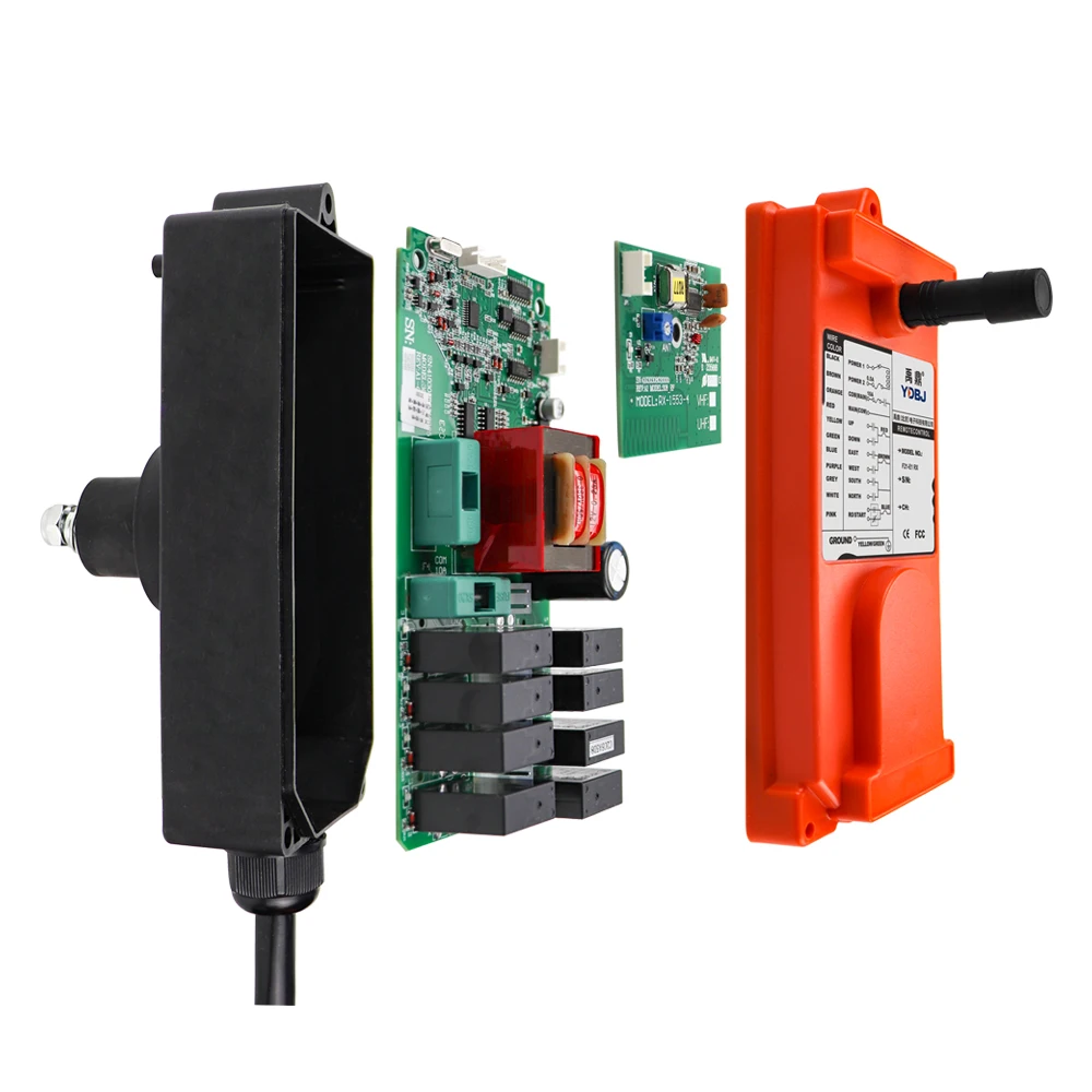 Transmitter Receiver Hoist Crane Control Lift Crane Industrial Radio Remote Control