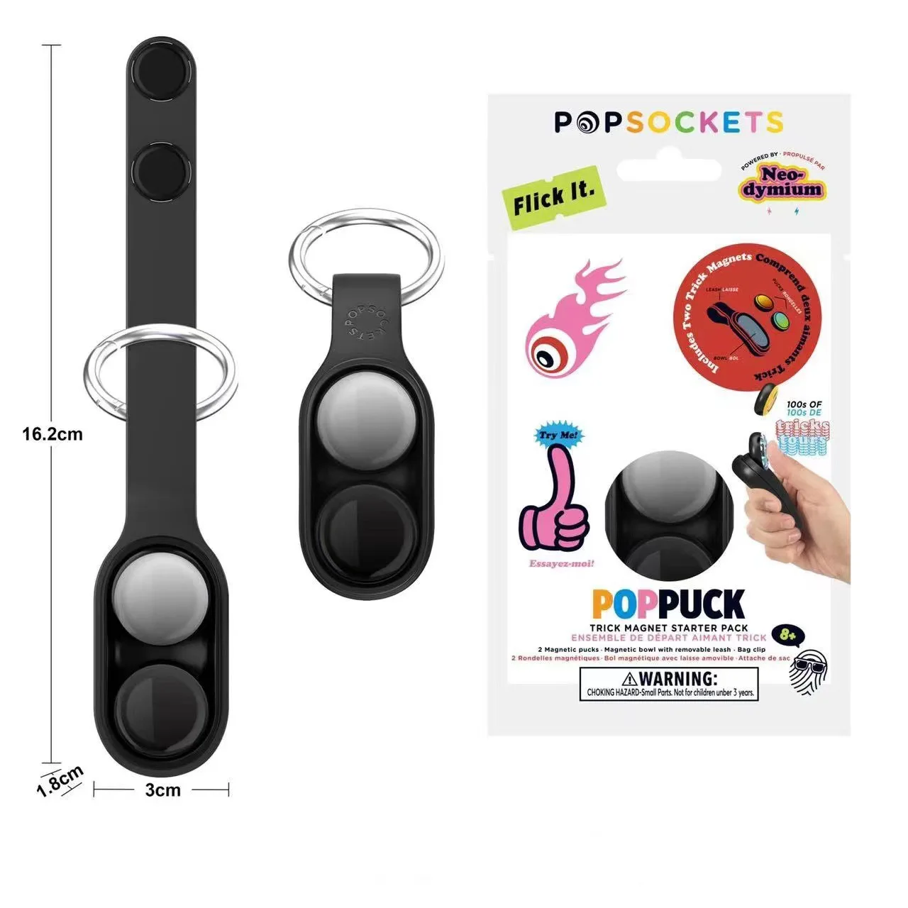 2025 Hot New Arrival Pop Toys Stress Relief Funny Christmas Gift Trick Magnet For Boys Girls Kids