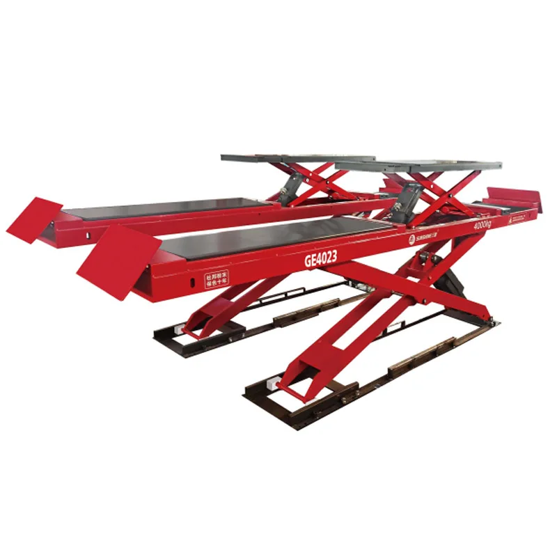 Upgrade positioning scissor lift  Hydraulic Scissor Alignment Car Lift Vertical Rise Alignment Lift
