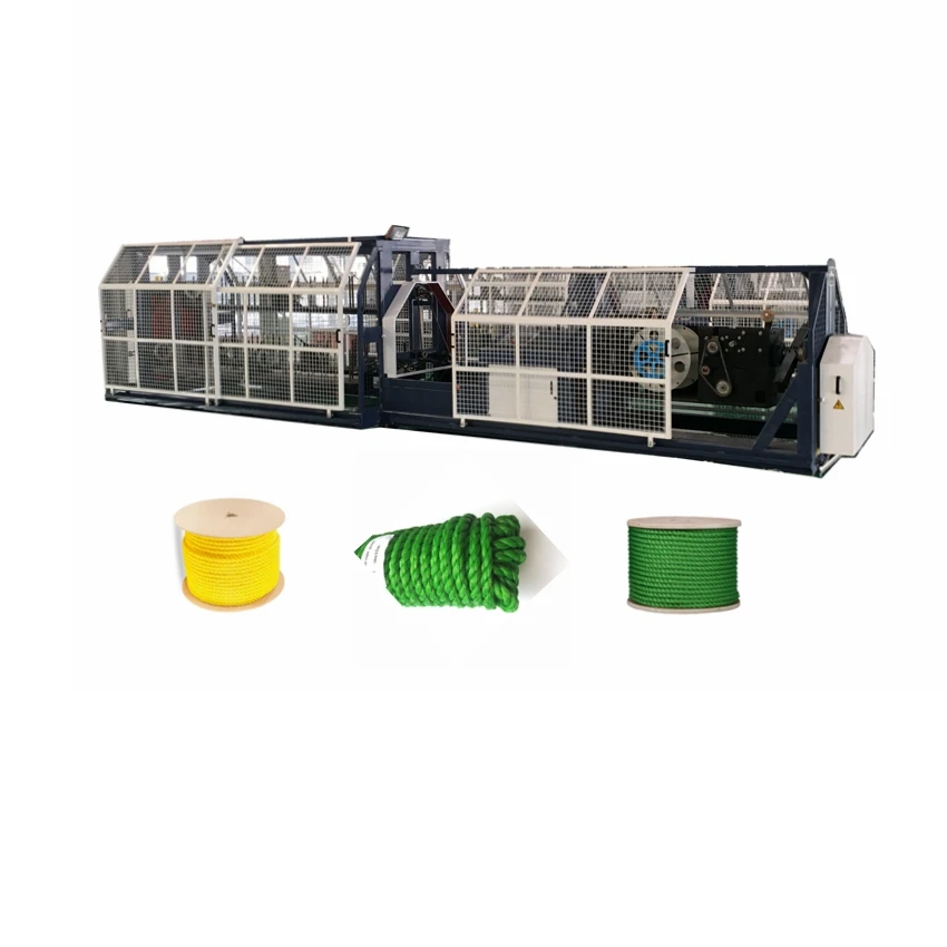 ROPE MACHINE!PP/PLASTIC ROPE TWISTING/MAKING MACHINE -TWIST+WIND